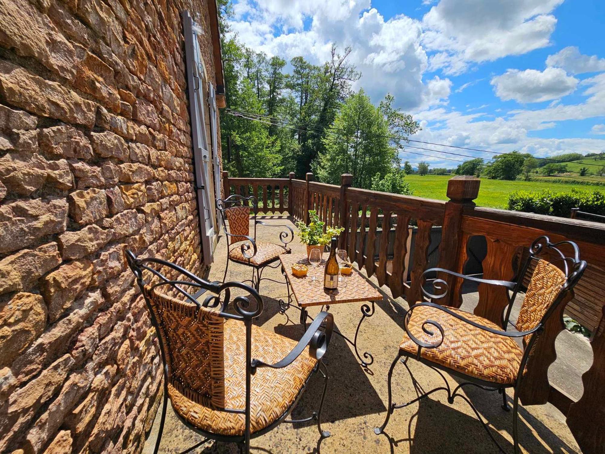 Bed and Breakfast Le Moulin De Chazelle à Cormatin Extérieur photo